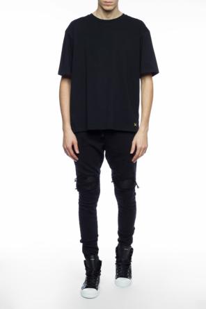 Leather-lined sweatpants, zdjęcie 2 Leather-lined sweatpants od Amiri